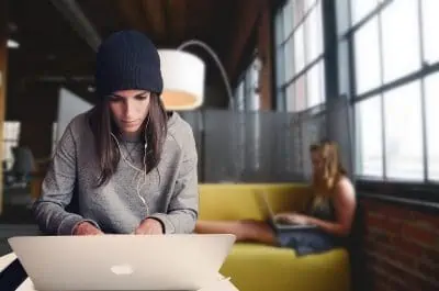 studying